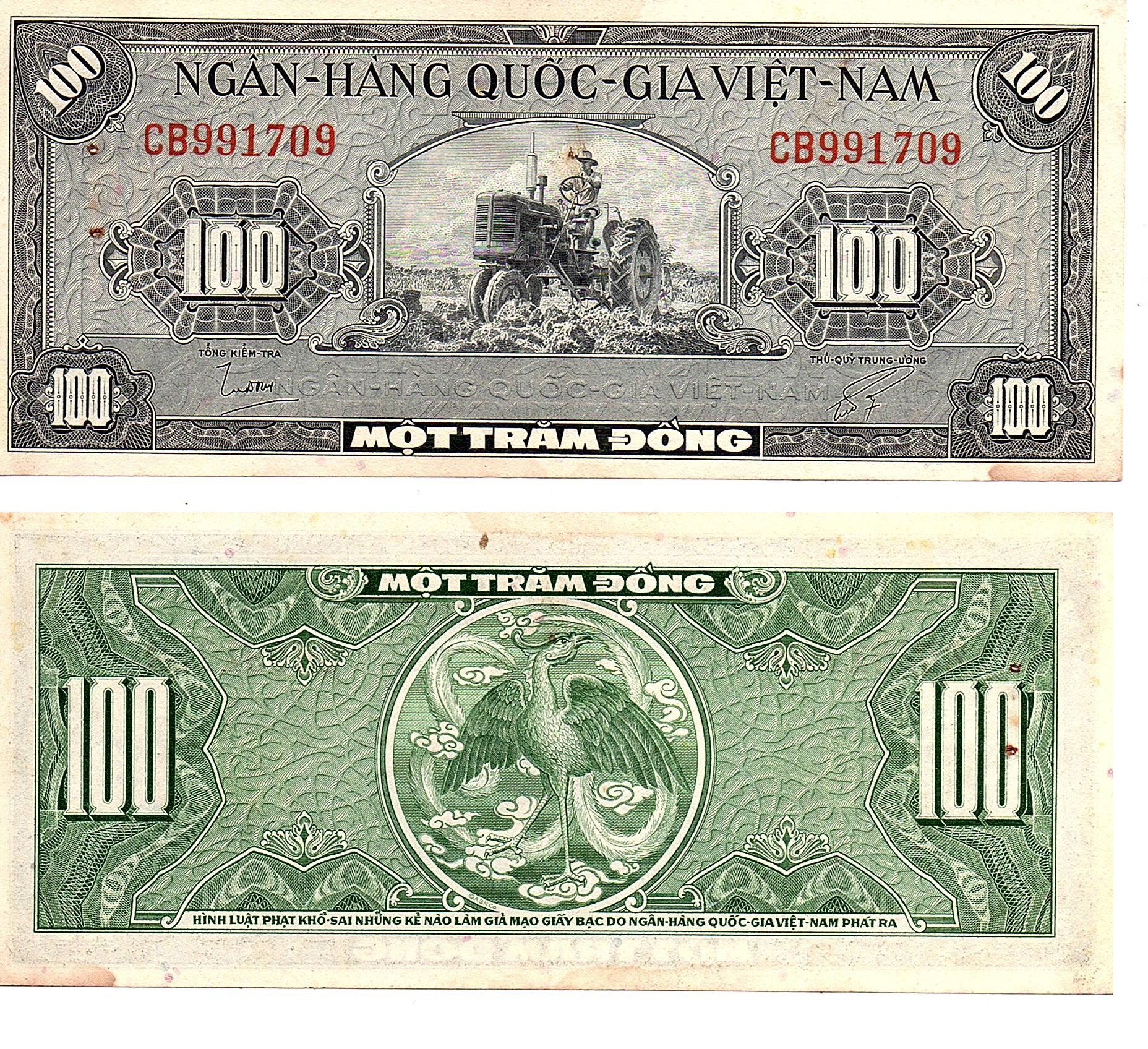 Vietnam-South #8/AU(2) 100 Ðồng